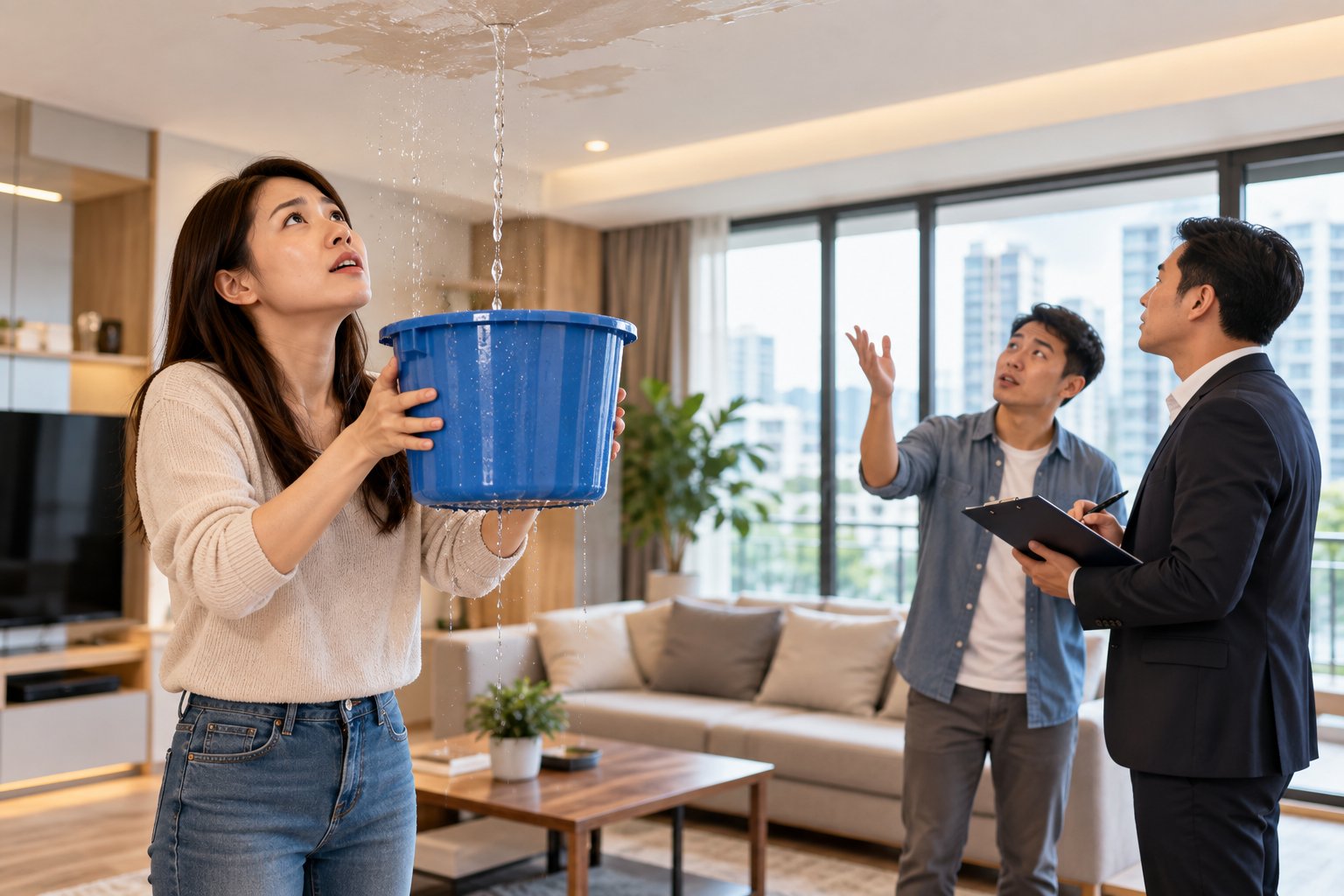 Bảo hiểm căn hộ rò rỉ nước: Ai chịu trách nhiệm?