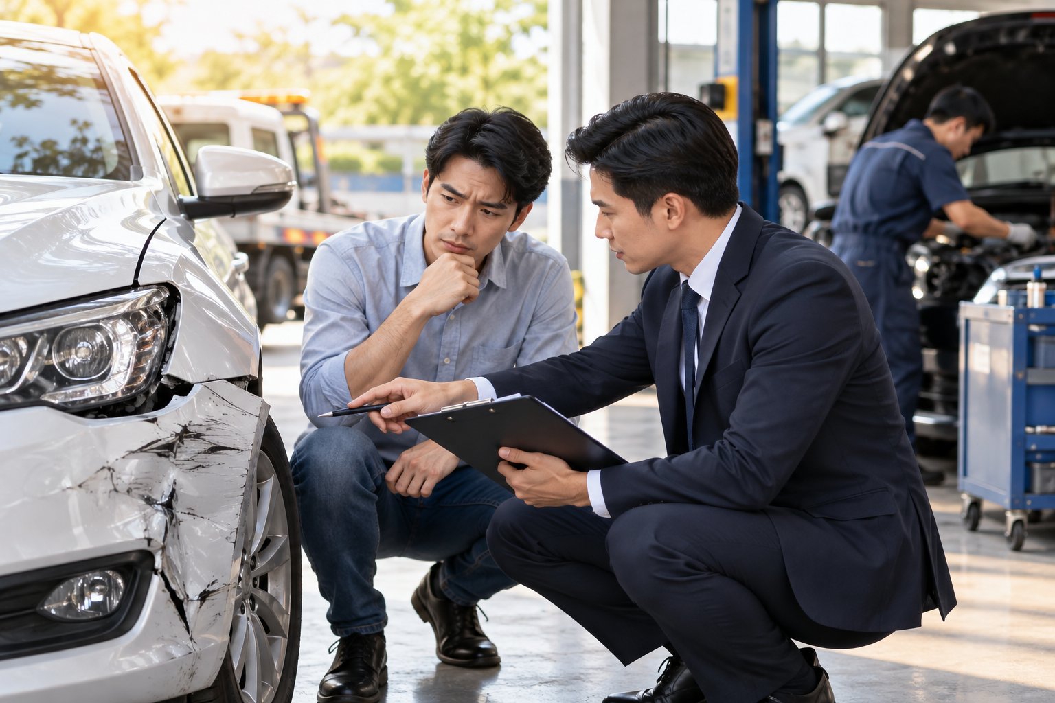 Sửa xe trước khi giám định bảo hiểm: Cần làm gì?