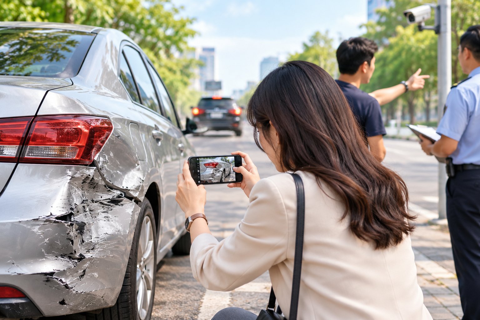 Xe bị đâm rồi bỏ chạy yêu cầu bảo hiểm thế nào?