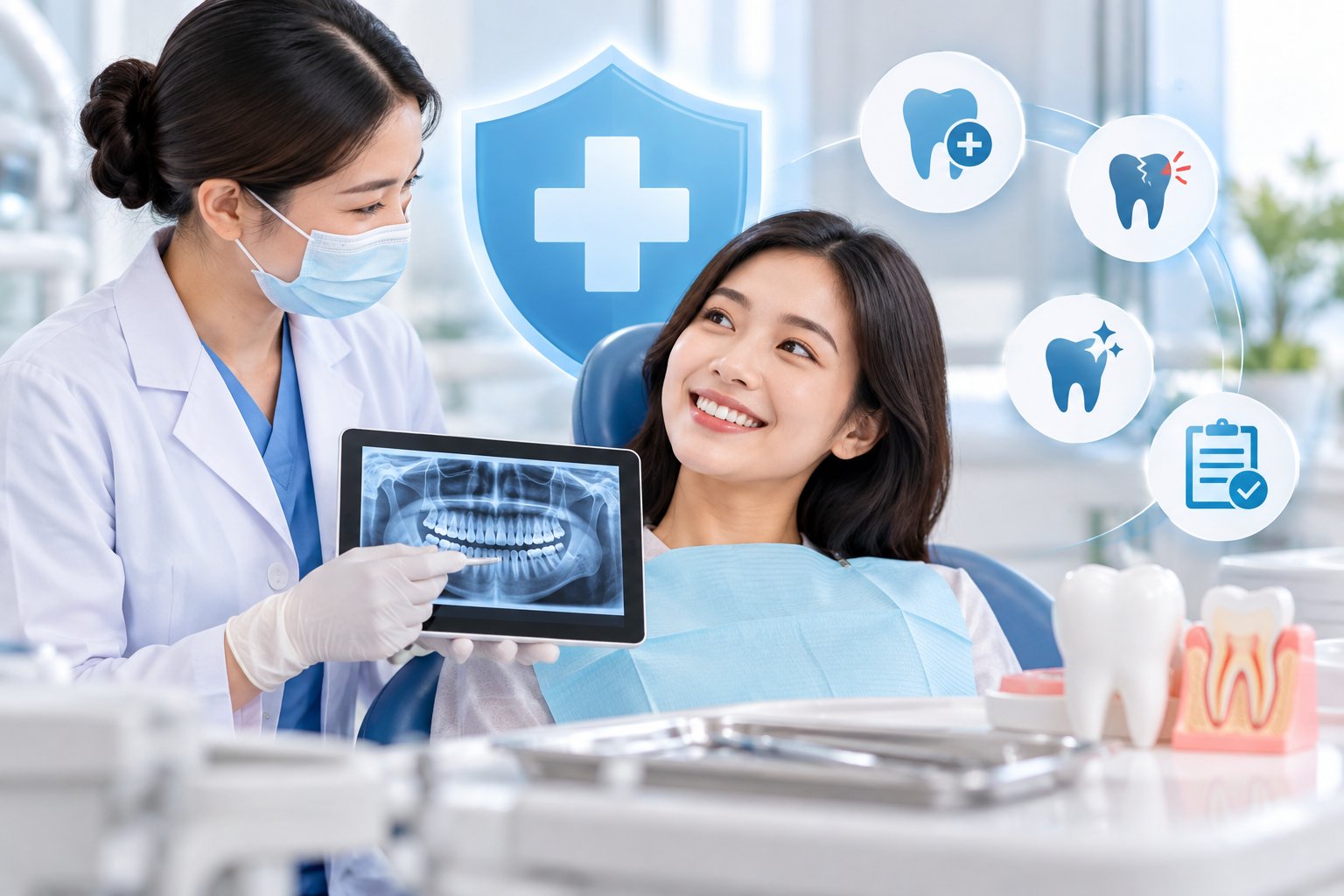 Quyền lợi nha khoa trong bảo hiểm sức khỏe