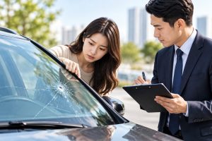 Kính chắn gió ô tô bị nứt có được bảo hiểm không?
