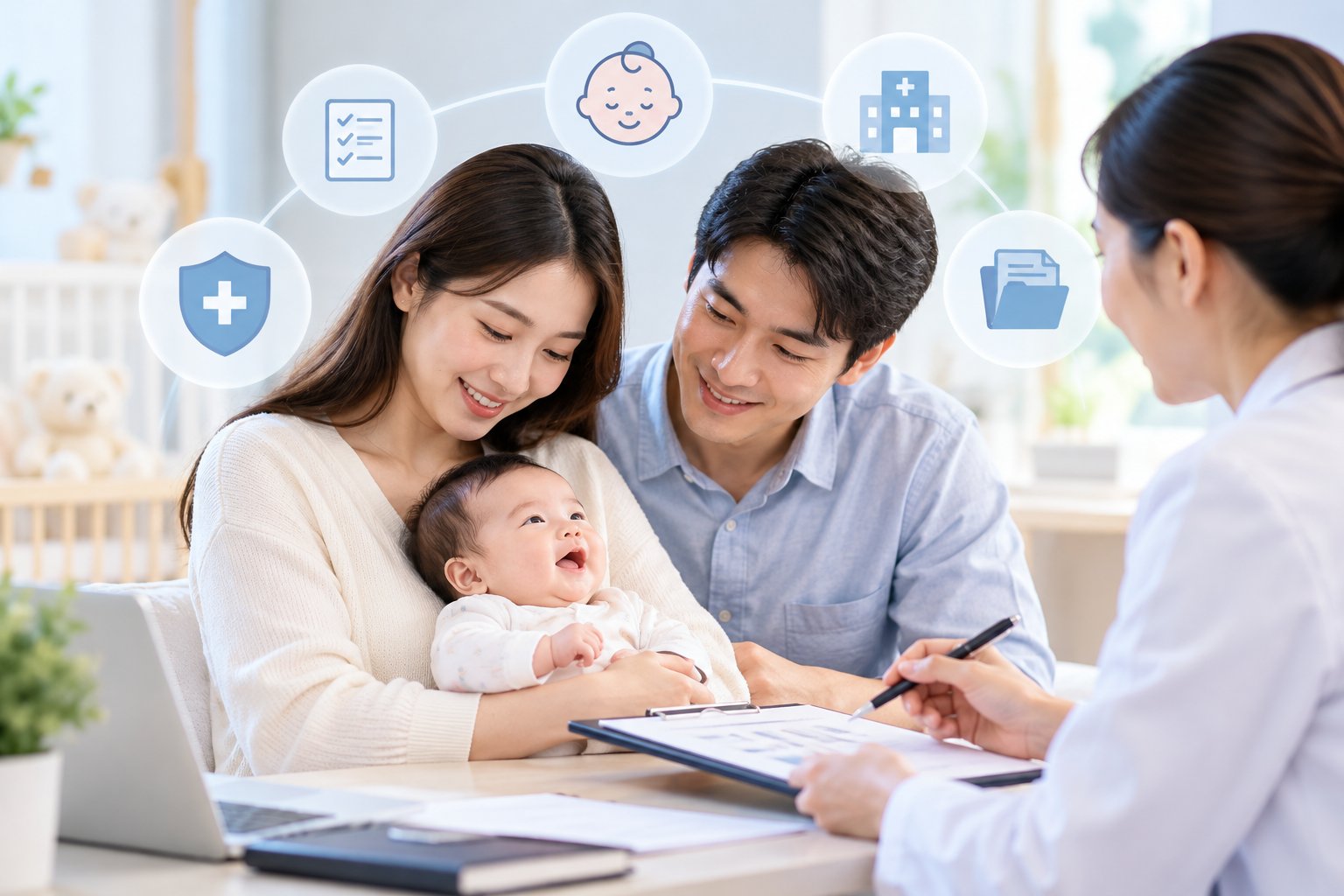Bảo hiểm sức khỏe cho trẻ sơ sinh: 7 điểm cần kiểm tra