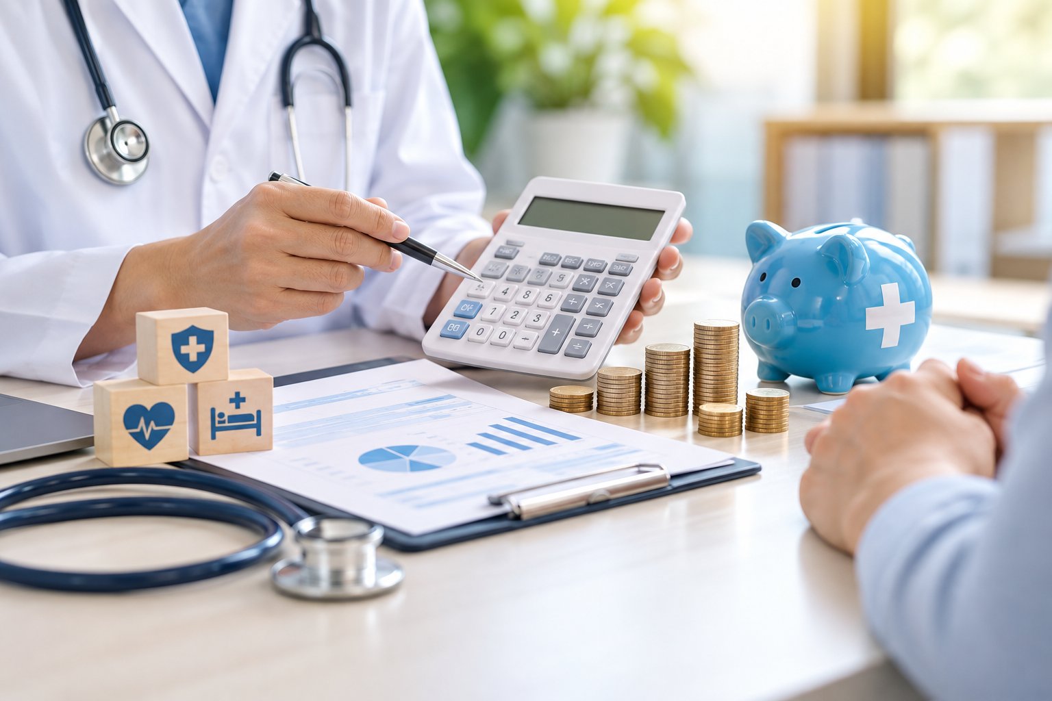 Ảnh minh hoạ: Đồng chi trả bảo hiểm sức khỏe: Cách tính dễ hiểu