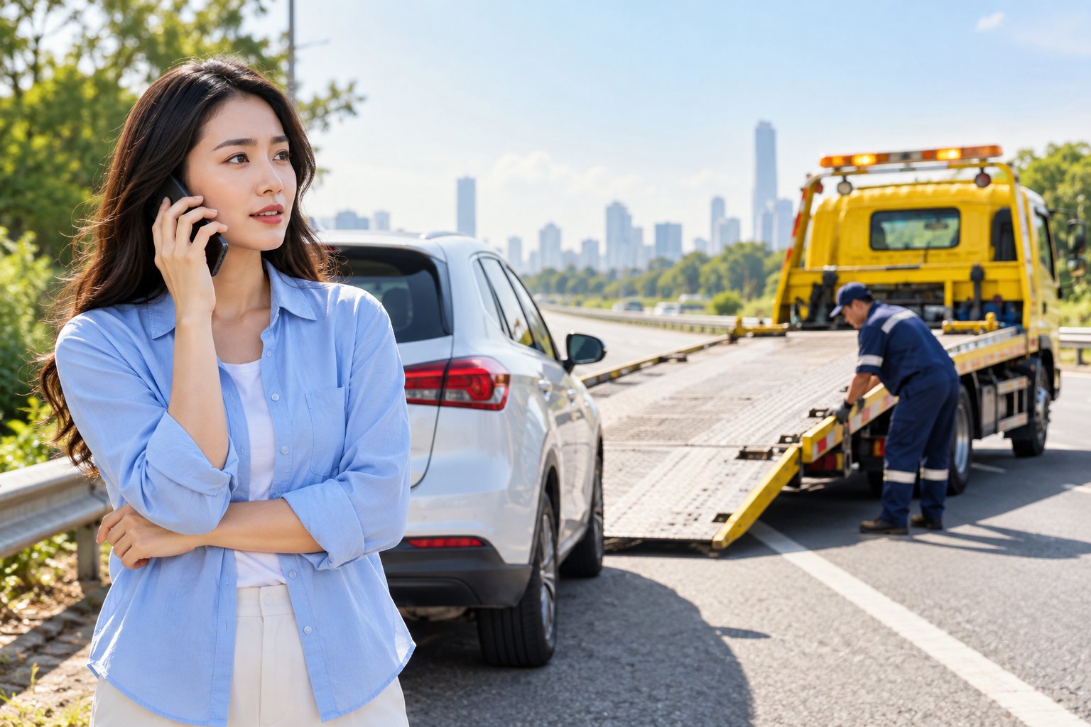 Ảnh minh hoạ: Bảo hiểm ô tô có chi trả phí cứu hộ không?