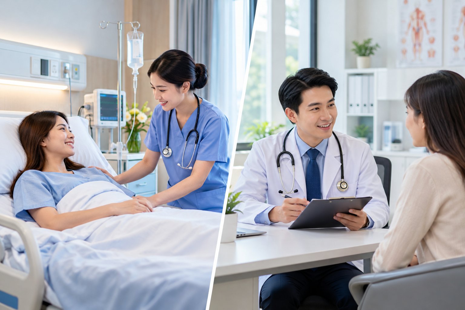Bảo hiểm sức khỏe nội trú và ngoại trú khác gì? 1 Ảnh minh hoạ: Bảo hiểm sức khỏe nội trú và ngoại trú khác gì?