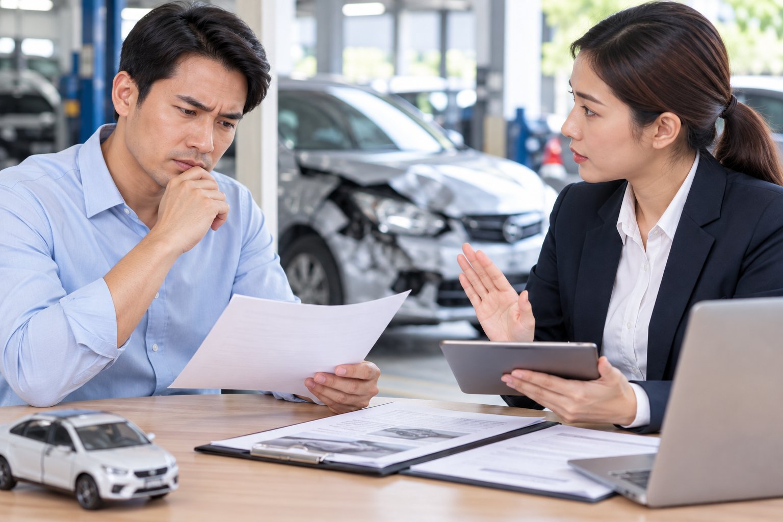 Không đồng ý phương án sửa chữa của bảo hiểm ô tô 3 Ảnh minh hoạ: Không đồng ý phương án sửa chữa của bảo hiểm ô tô