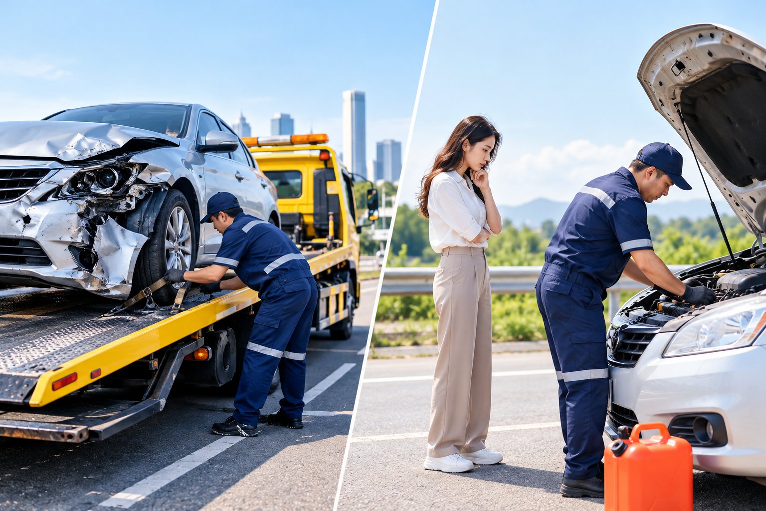 Ảnh minh hoạ: Bảo hiểm ô tô có chi trả phí cứu hộ không?