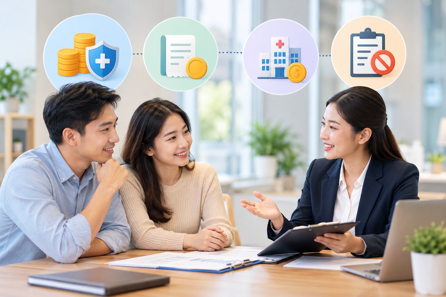 Ảnh minh hoạ: Đồng chi trả bảo hiểm sức khỏe: Cách tính dễ hiểu