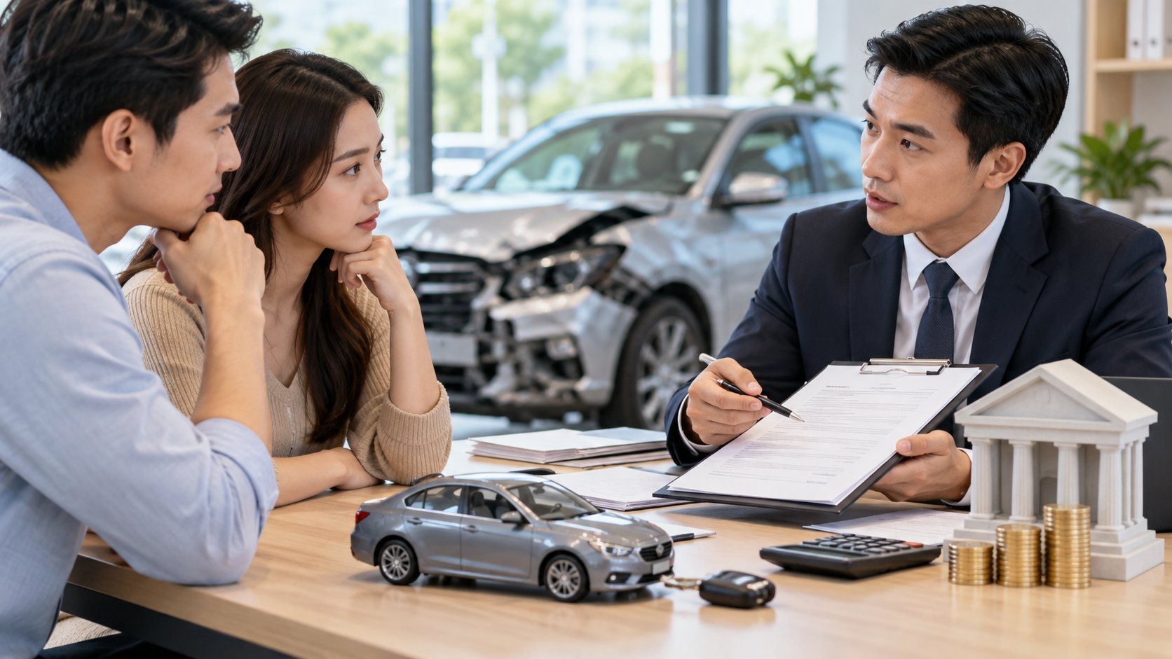 Ảnh minh hoạ: Bồi thường tổn thất toàn bộ ô tô: Cách xác định