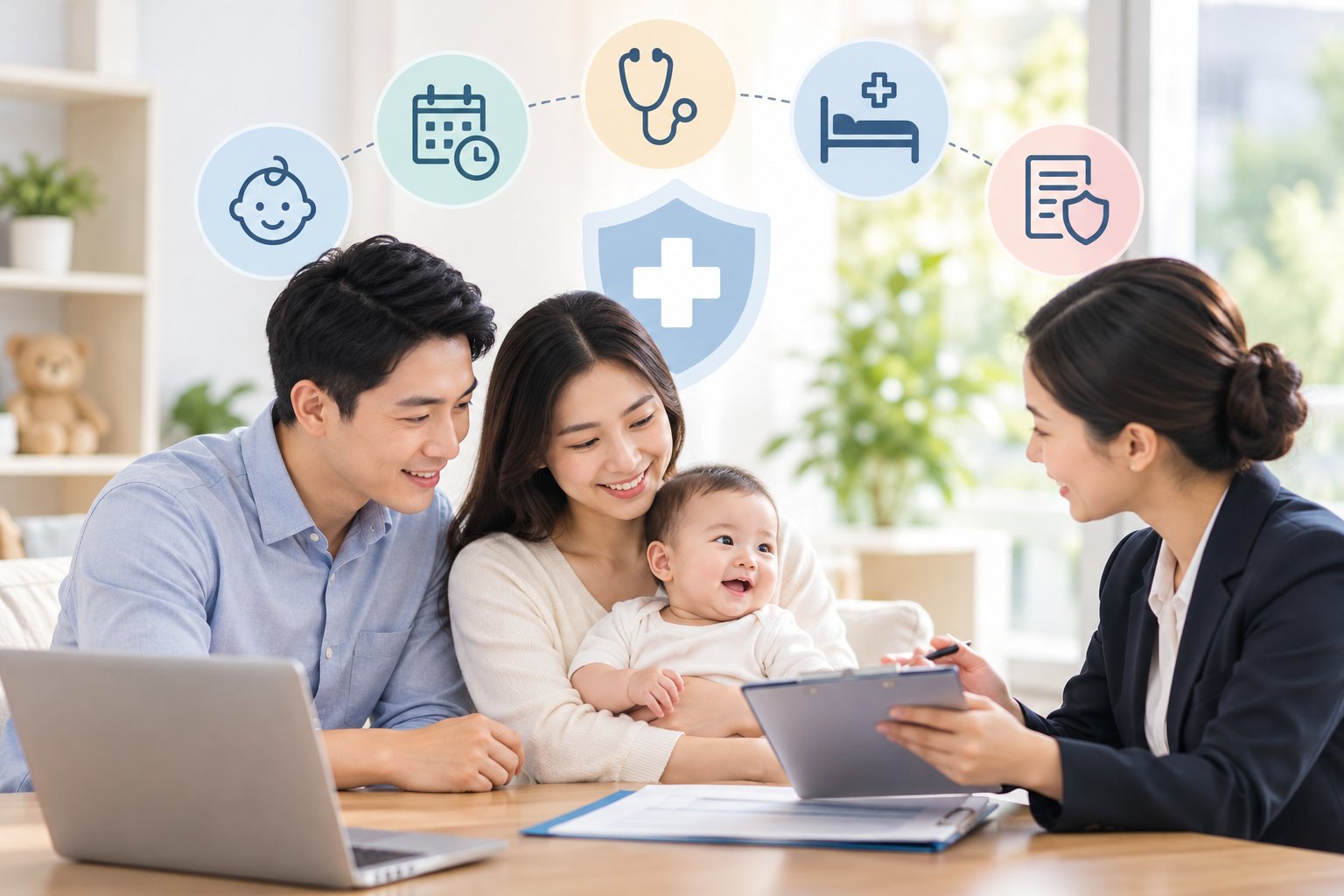 Ảnh minh hoạ: Bảo hiểm sức khỏe cho trẻ sơ sinh: 7 điểm cần kiểm tra