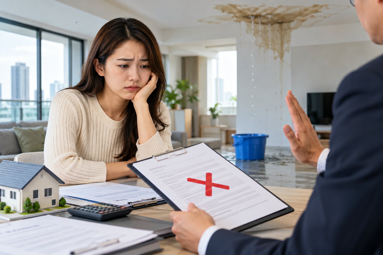 Ảnh minh hoạ: Bảo hiểm căn hộ rò rỉ nước: Ai chịu trách nhiệm?