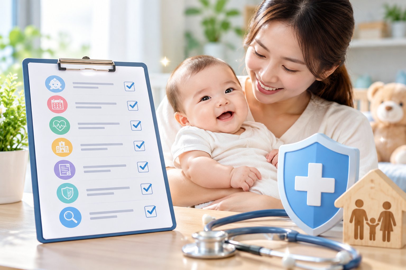 Ảnh minh hoạ: Bảo hiểm sức khỏe cho trẻ sơ sinh: 7 điểm cần kiểm tra